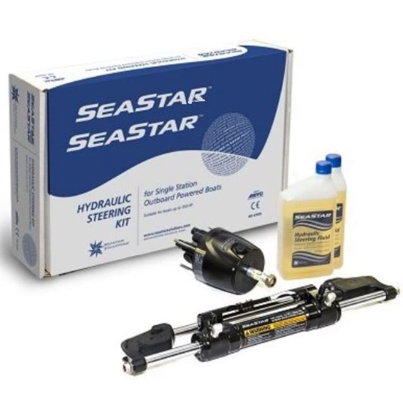 SeaStar Hydraulic Steering Systems Without Hoses 