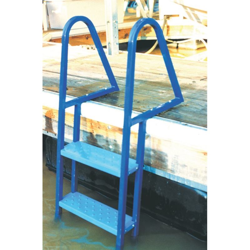 Blue Dock Ladder