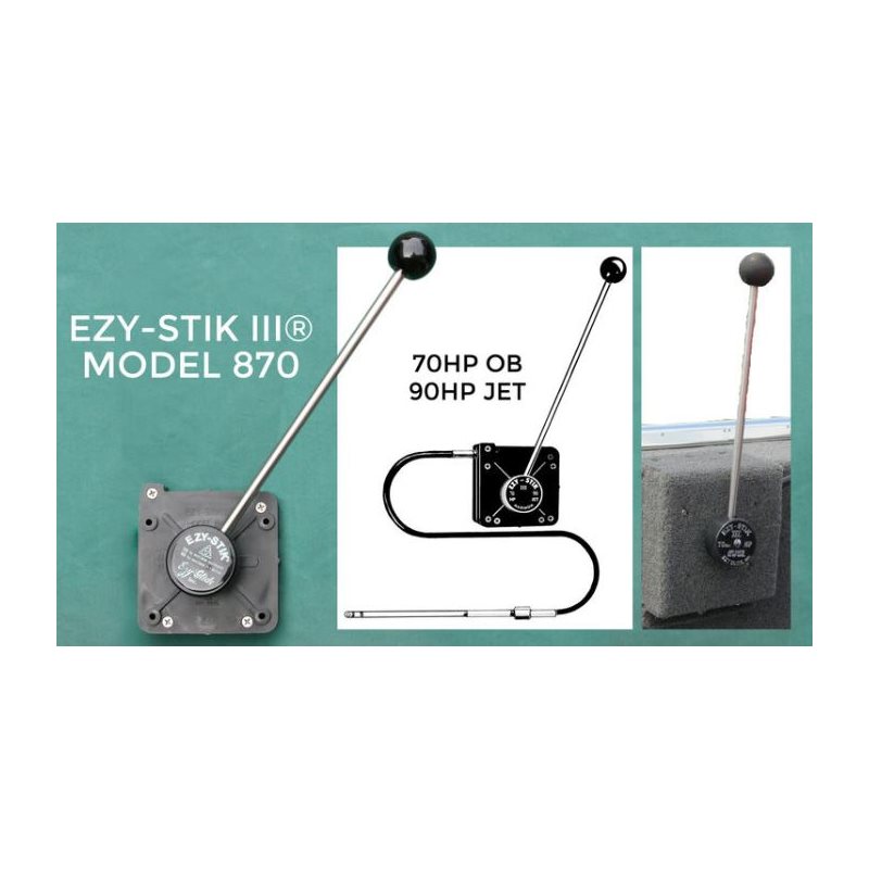 Ezy-Glide Stik III Steering System - Faster Ratio For Quicker Turns 