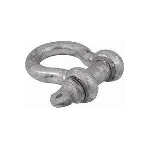 ATTWOOD 9923-3 3 / 8 INCH GALVANIZED SHACKLE 