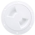 ATTWOOD 12790-3 WHITE 4 INCH DECK PLATE 