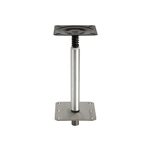 SWIVL-EZE 977339-T 13 INCH STAINLESS STEEL PEDESTAL SET WITH 7 X 7 INCH BASE 