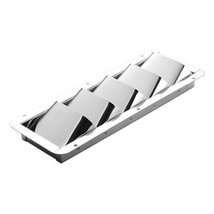 ATTWOOD 1488-5 STAINLESS STEEL LOUVERED VENT