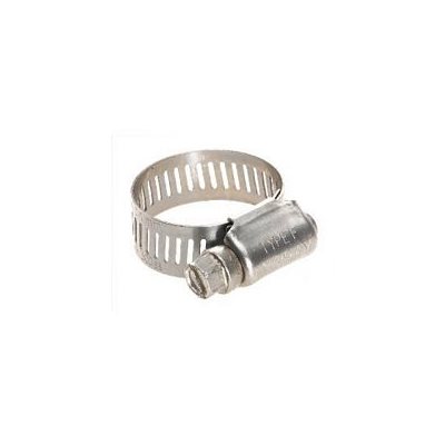 MARINE FASTENERS #6 5 / 16 INCH TO 7 / 8 INCH O.D. STAINLESS STEEL HOSE CLAMP - SOLD AS EACH