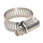 MARINE FASTENERS #24 1 INCH TO 2 INCH O.D. STAINLESS STEEL HOSE CLAMP - SOLD AS EACH