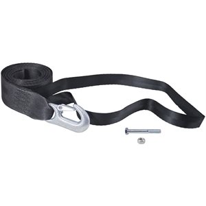 FULTON 501208 PERSONAL WATERCRAFT TRAILER WINCH STRAP WITH LOOP