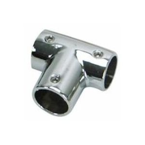 WHITECAP 6043C 7 / 8in STAINLESS STEEL 90 DEGREE T FITTING