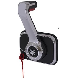 SEASTAR XTREME CHX8050P SIDE MOUNT CONTROL WITH ENGINE CUT OFF SWITCH - NO TILT OR TRIM SWITCHES
