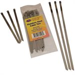 WESTERN PACIFIC 30422 14 INCH STAINLESS STEEL CABLE TIE 50 PACK