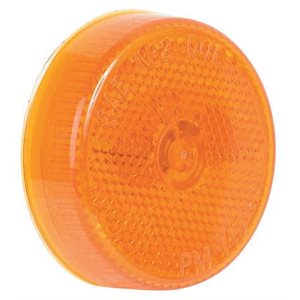 ANDERSON 43A AMBER 2 1 / 2 INCH SEALED SIDE MARKER LIGHT