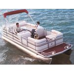 CARVER 77624S-11 24'6in PONTOON BOAT COVER - (PONTOONS WITH FRONT PORCH)