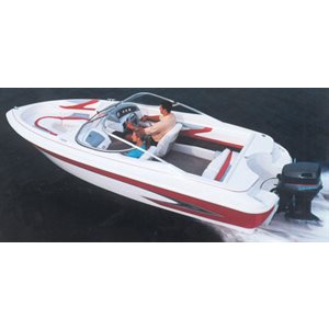 CARVER 77019F-10 V-HULL OUTBOARD BOAT COVER FOR BOATS 19'6" x 96 in