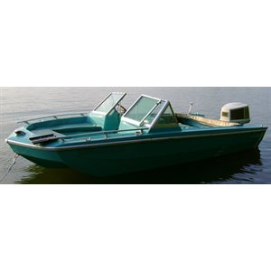 CARVER 72016 TRI HULL OUTBOARD BOAT COVER FOR BOATS 16'6 x 80in