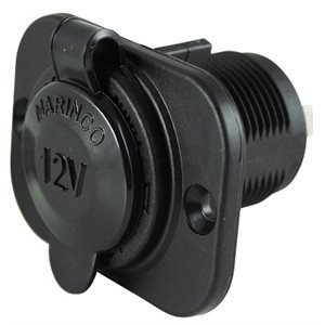 MARINCO 12VRC DELUXE 12V RECEPTACLE WITH CAP