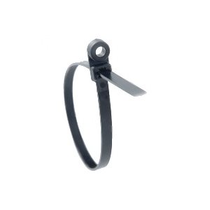 DEKA 05767 14 INCH BLACK CABLE TIE WITH SCREW MOUNT (100 PACK)