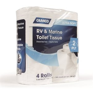  CAMCO 40274 TST 2 PLY TOILET TISSUE (4 PACK)