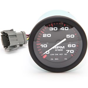 SIERRA AMEGA 7000 RPM OMC TACHOMETER WITH SYSTEM CHECK 
